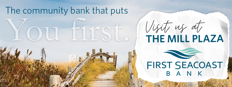 The community bank that puts you first. Visit us at the mill plaza